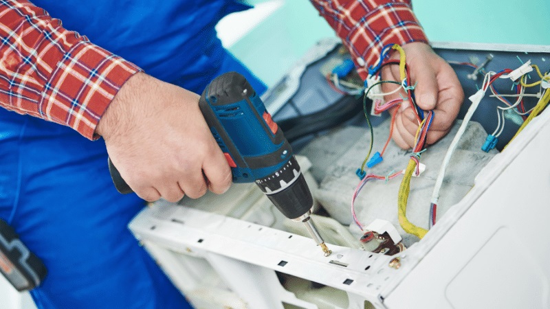 Zeytinburnu Protherm Protherm çamaşır makinesi kart tamiri – Su almama arızası orijinal parça ile giderildi. - Teknik servis örneği