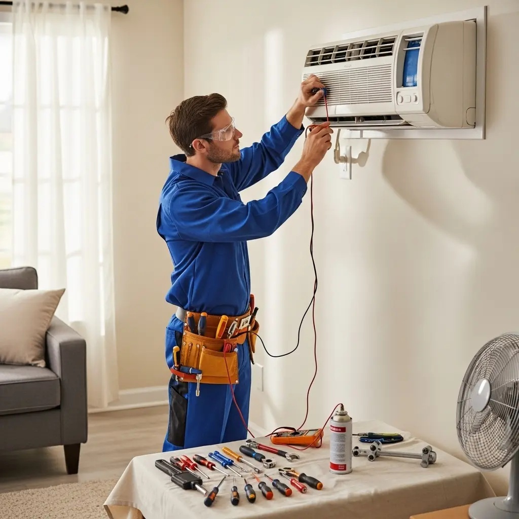 Zeytinburnu Protherm Protherm klima gaz dolumu ve bakım – Enerji verimliliği artırıldı. - Teknik servis örneği